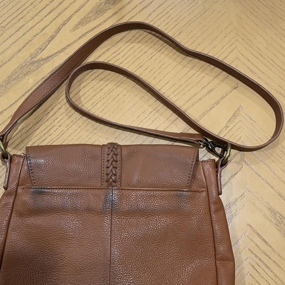Lucky Brand Ali Flap Crossbody Leather Bag - Picture 10 of 11